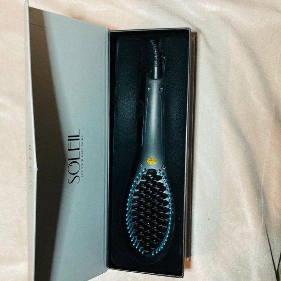 SOLEIL HAIR Heat Brush 2.0 Turquoise NIB! $350 - Picture 5 of 13